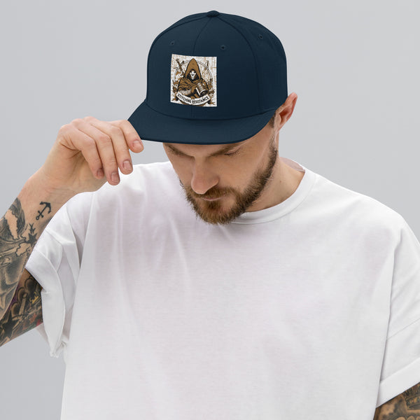 Embroidery Snapback Hat