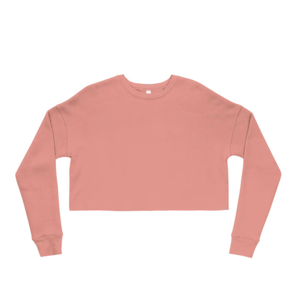 Women's Cropped Sweatshirt | Bella + Canvas Personalized